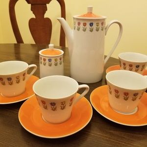 1960's Spring China Tea Set